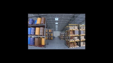 Warehouse simulation with synthetic data | Anyverse hyperspectral synthetic data platform #shorts