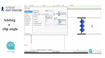 How to add a clip angle (beam-beam) in Revit Structure