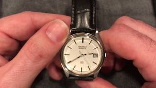 Seiko Quartz Watch SQ 8222-8029 - YouTube