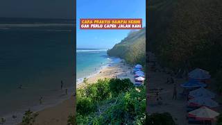 Sekarang Ke Pantai Gunung Payung Gak Perlu Capek Jalan Kaki