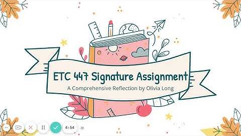 ETC - 447  NAU Signature Assignment
