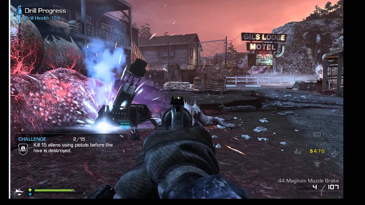Extinction   How to play on PC version.  Intro to CoD Ghosts Extinction Mode High Def