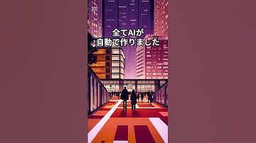 AIで動画製作の自動化に挑戦しました！（ChatGPT＋Midjourney＋Kaiber＋CoeFont＋Canva＋Vrew）　#shorts