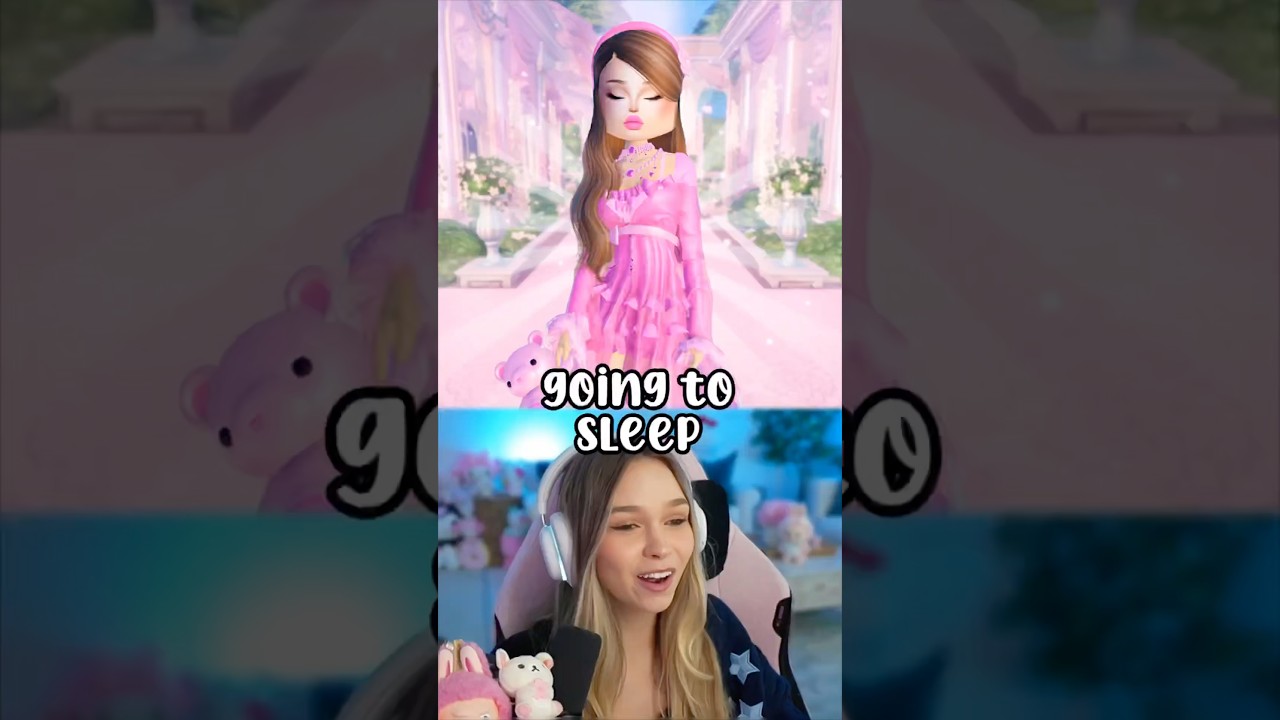 THEME : Going To Sleep 😴💕 #roblox #dresstoimpress