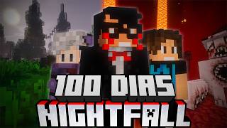 SOBREVIVI 100 DIAS NO NIGHTFALL, MOD DO MINECRAFT - O FILME