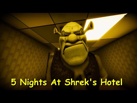 All Endings | 5 Nights At Shrek's Hotel + Secrets Gameplay