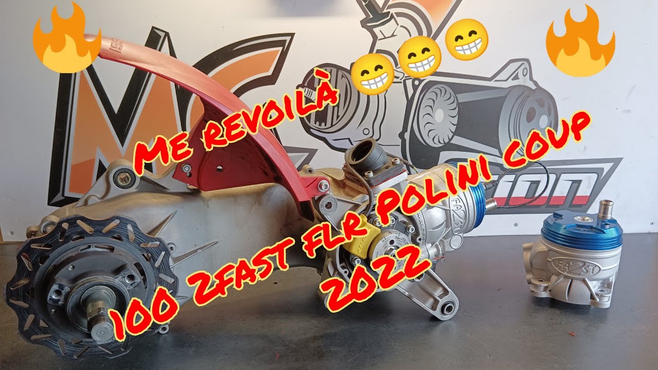 2FAST 100CC FLR & MALOSSI RC-ONE POUR LA POLINI CUP