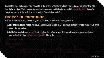 Resolving Polyline Visibility Issues with Google Maps and Vue.js