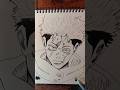 Yuji Itadori drawing ✨ #shorts​ #animeart​ #jujutsukaisen​ #yuji​