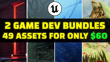 Game Dev Bundles: $8,000 Value for Only $60! Unreal, Unity, Godot
