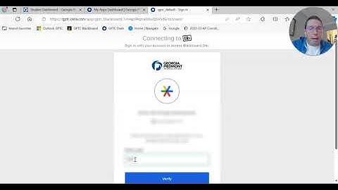 Logging In To GPTC Blackboard - Jan 2024