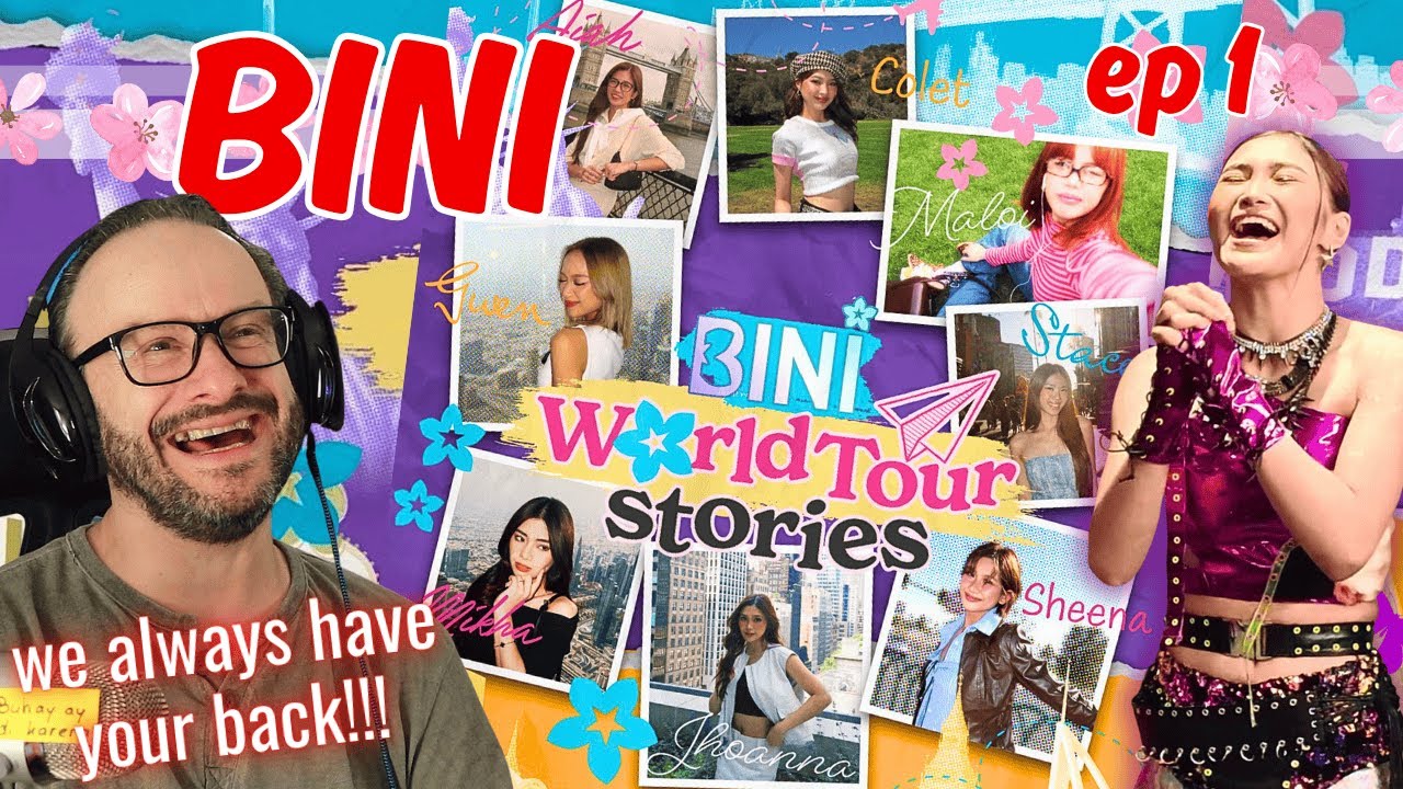 ВОСЕМЬ ДО КОНЦА!!! Реакция на BINI World Tour Stories, эпизод 1 — «Ты — наша Аврора»