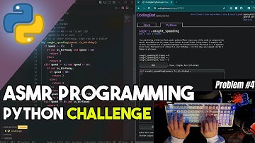 ASMR Programming | Python Problems That Make You Think!
