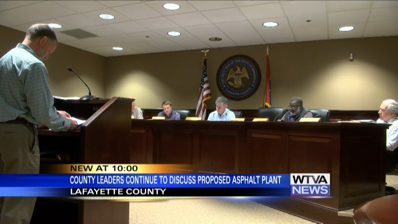 Asphalt plant plan sparks outrage in Lafayette County meeting