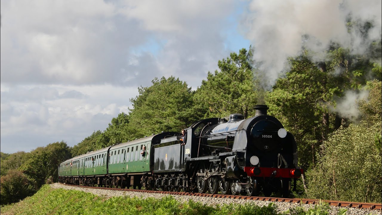 Southern Steam rules the Swanage Railway Autumn Steam Gala, 12th September 2025