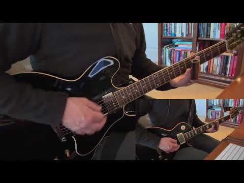 Black Crowes Twice As Hard guitar cover (Fractal Axe FXIII, 59 RI Historic Gibson 335, R8 Les Paul)
