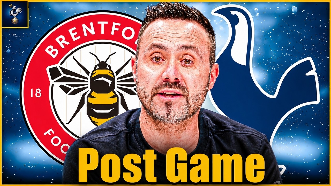 De Zerbi: "We Are NOT A Team Yet" | Brentford 3-0 Tottenham | PRESS CONFERENCE