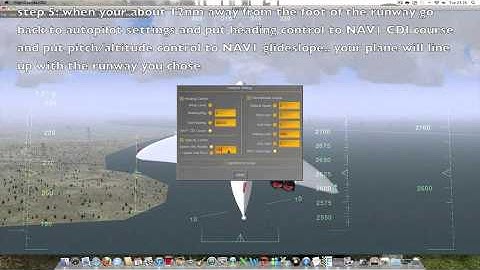 flightgear ILS landing and takeoff tutorial