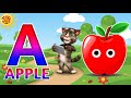 ABC Song Phonics - Toddler Learning Video, A for Apple🍎 Baby Nursery Rhyme, Alphabet Song, ABCD Song