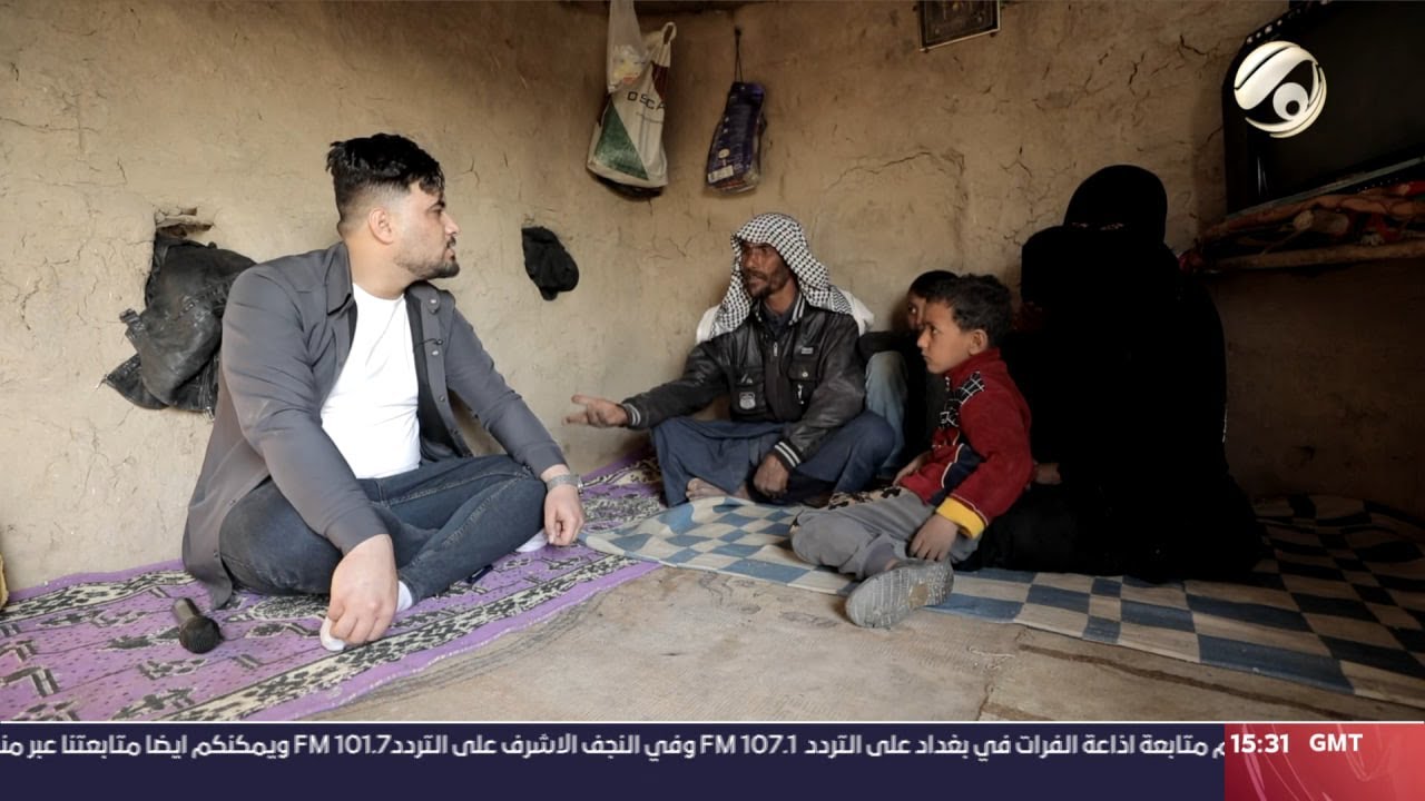 ناسنا مع معتز الحبيب - عائلة من 7 نفرات في غرفة طين في الصحراء | 2024/2/9