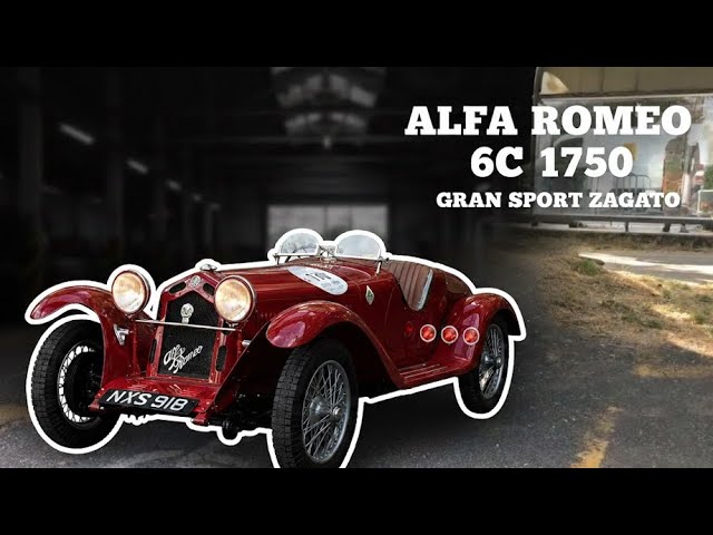 A voice from 1933: ALFA ROMEO 6C 1750 GRAN SPORT ZAGATO…silence
