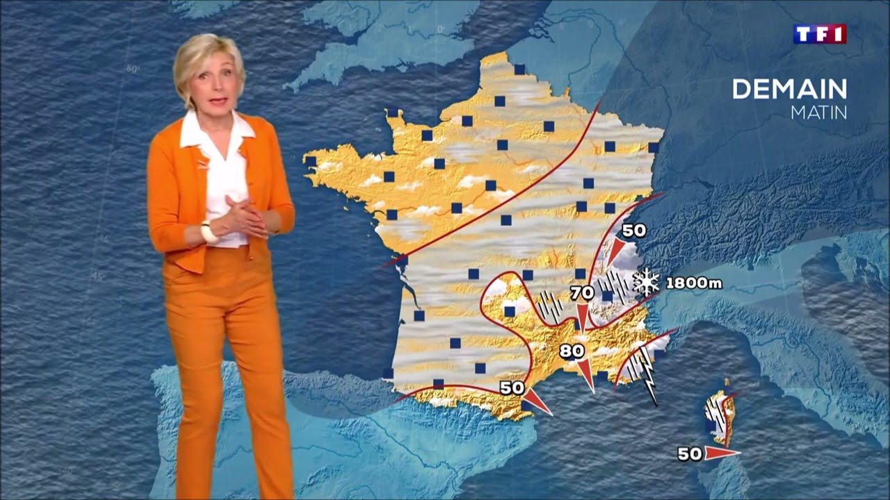 Météo TF1 du 3 octobre 2024