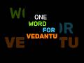 One Word For Vedantu 🔥 #vedantu
