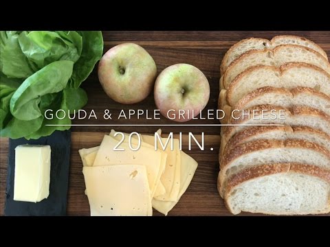 5 Ingredient Meal: Gouda & Apple Grilled Cheese Sandwiches
