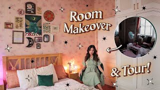 ROOM TRANSFORMATION ? | hot girl vintage witch cottage themed (+ aEsThEtiC bedroom tour 2021)