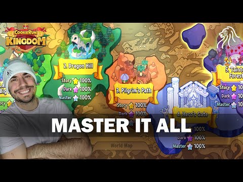 F2P Complete Master Mode | One Team | Cookie Run Kingdom