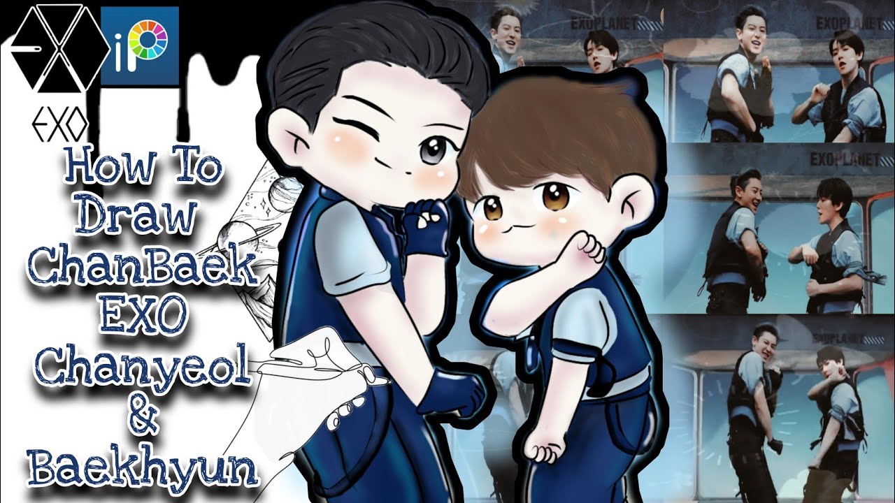 baekhyun chibi exo freetoedit sticker by marinasolo