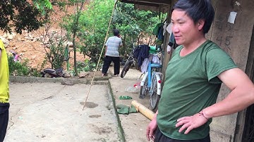 Độc đáo tục giã bánh dầy của người  Mông ở yên bái