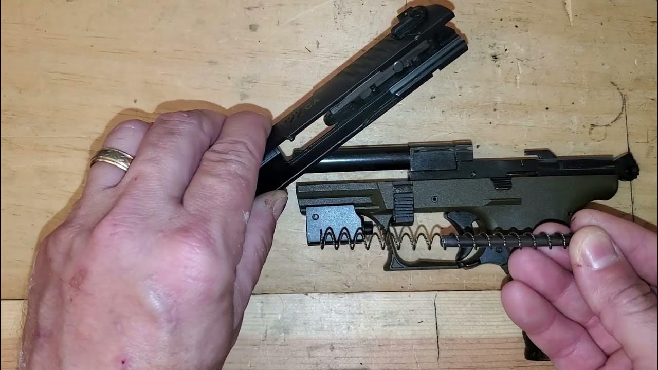 Walther P22 - Assembly and disassembly for cleaning - YouTube