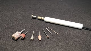 how to make a flexible shaft dremel tool at home - homemade mini drill flexible shaft