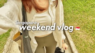 Weekend in Singapore | quiet days, board games, reading, food | Living in Singapore vlog