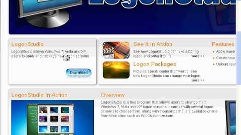 How to Change your logon screen for windows xp