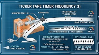 Ticker Tape Timer Explained | Introduction, Working Principle 