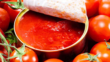 Kolik rajčatového protlaku se rovná plechovce rajčatové omáčky?