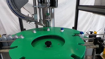 Automatic rotary capping machine TA 1 PP - Industrial detergents