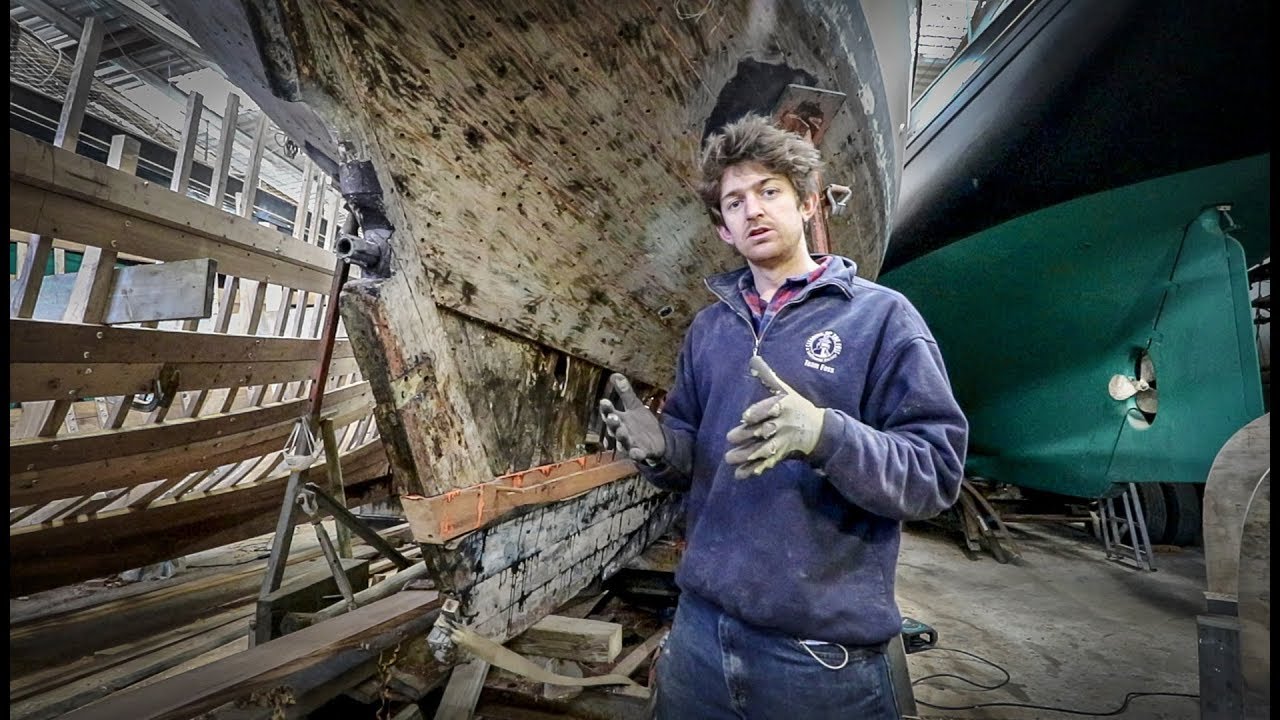 Laminating timbers into an old yacht / Cornish Projects – Rebuilding Tally Ho EP16