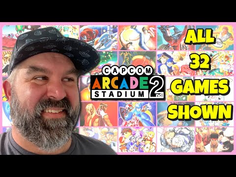 Capcom Arcade 2nd Stadium All 32 Games Shown