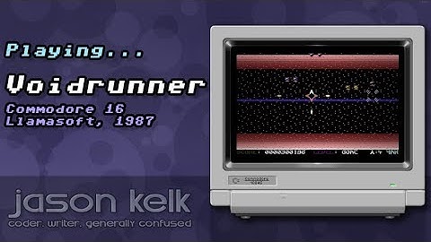 Playing Voidrunner (C16)