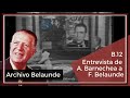 B12 Entrevista de Alfredo Barnechea a Fernando Belaunde