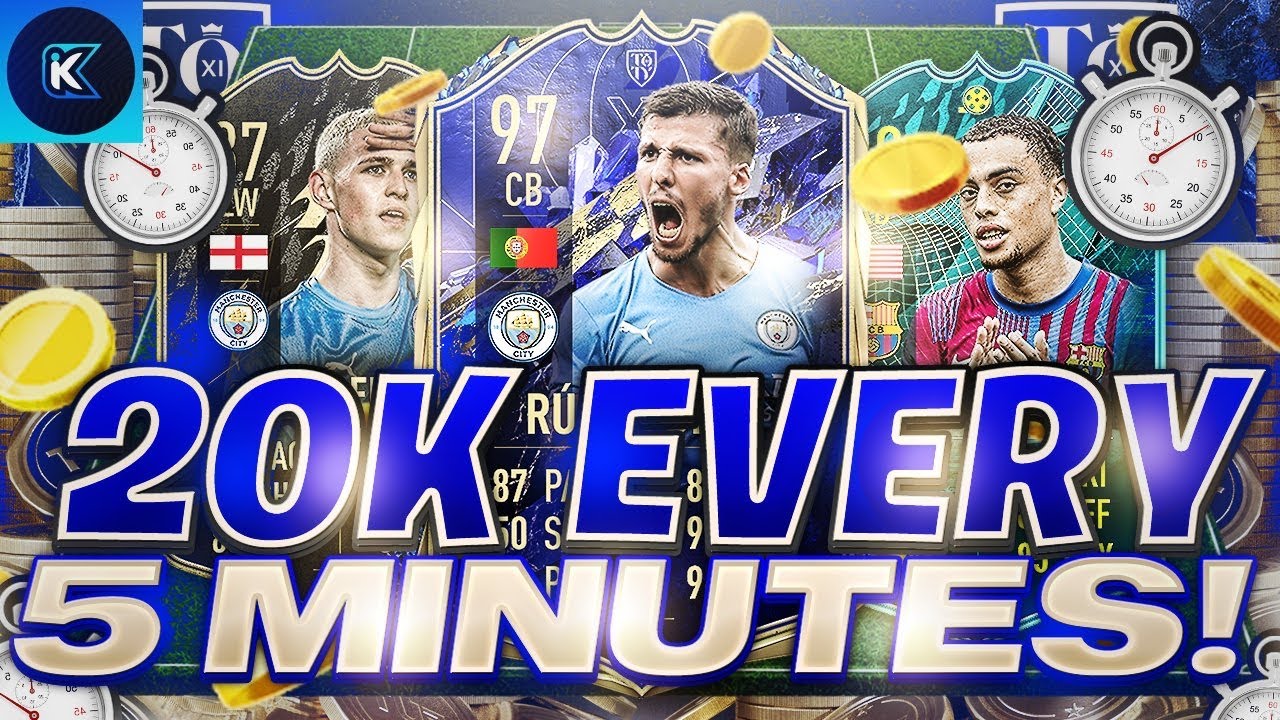 20K EVERY 5 MINS FIFA 22 BEST TRADING METHODS (FIFA 22 SNIPING FILTERS & FLIPPING)