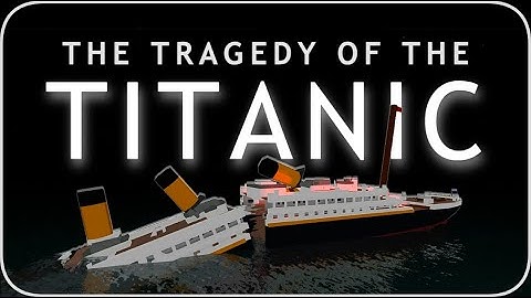 The Tragedy of the TITANIC - Roblox Plane Crazy Short Film