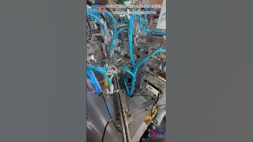 Soft close hinge automatic assembly machine  #hingemachinery #cabinethinge #doorhingemachinery