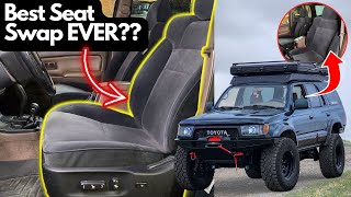 BEST Seat Swap EVER on a 3rd Gen 4runner??  This Has Never Been Done Before!