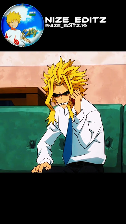 All Might's Ringtone 😅😂#myheroacademia #bnha #allmight #shorts