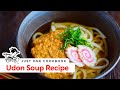 Super EASY Udon Soup Recipe きつねうどんの作り方 (レシピ)