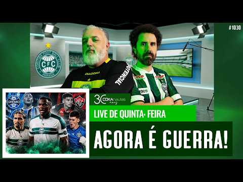 CORITIBA TEM UMA DUPLA GUERRA PELA FRENTE EM CASA - LIVE DE QUINTA